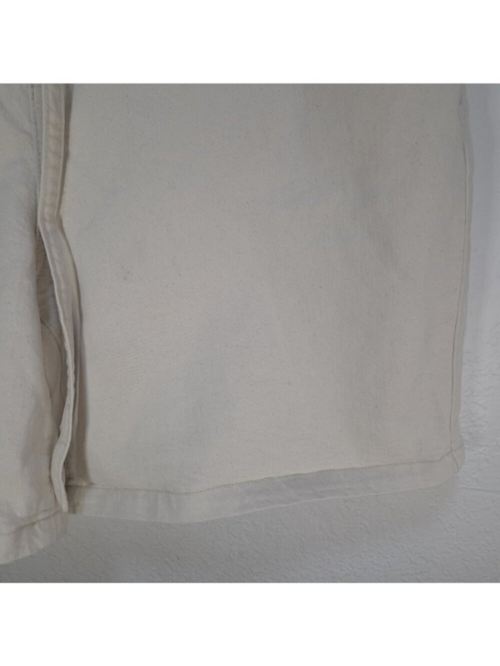 Style&Co. Womens Size 14 Cream Belted Shorts High Rise Slimming Pocket - Picture 6 of 16